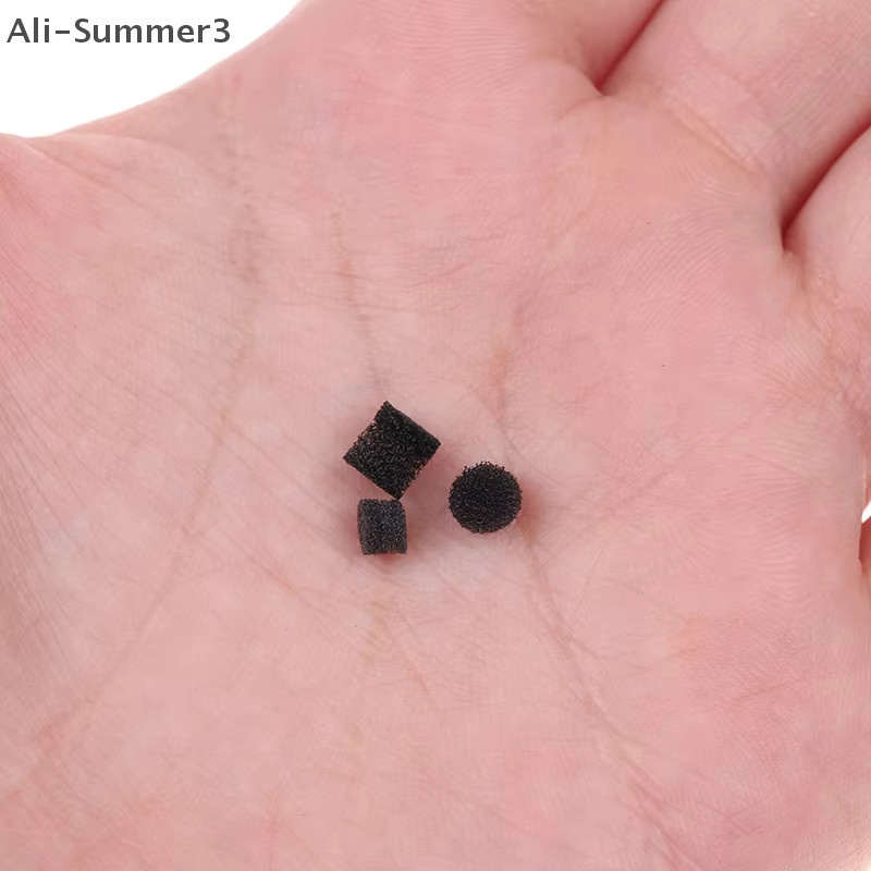 10 Stück DIY Kopfhörer Reparatur Set mit Tuning-Schwämmen und Front-Hohlraum-Baumwolle in Schwarz - Bild 2
