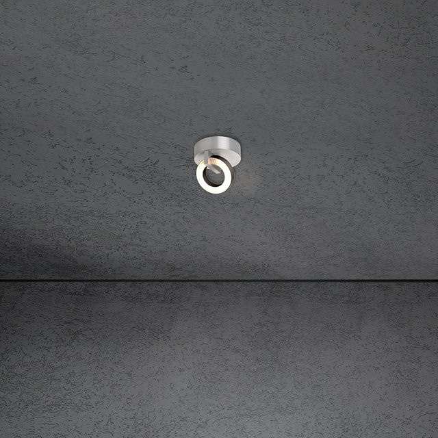 Escale Select Midnight Spot LED-Deckenstrahler 1-flammig aus Aluminium in Anthrazit und Silber, dimmbar und Casambi-fähig - Bild 1