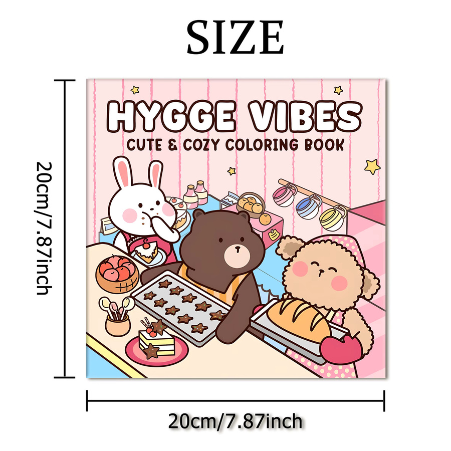HYGGE VIBES Malbuch, Tiere, für Erwachsene - Bild 2