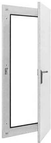 Hager FB81WLN Tür Weiß Rechtsanschlag B: 57,5 cm, H: 149,5 cm - Bild 1