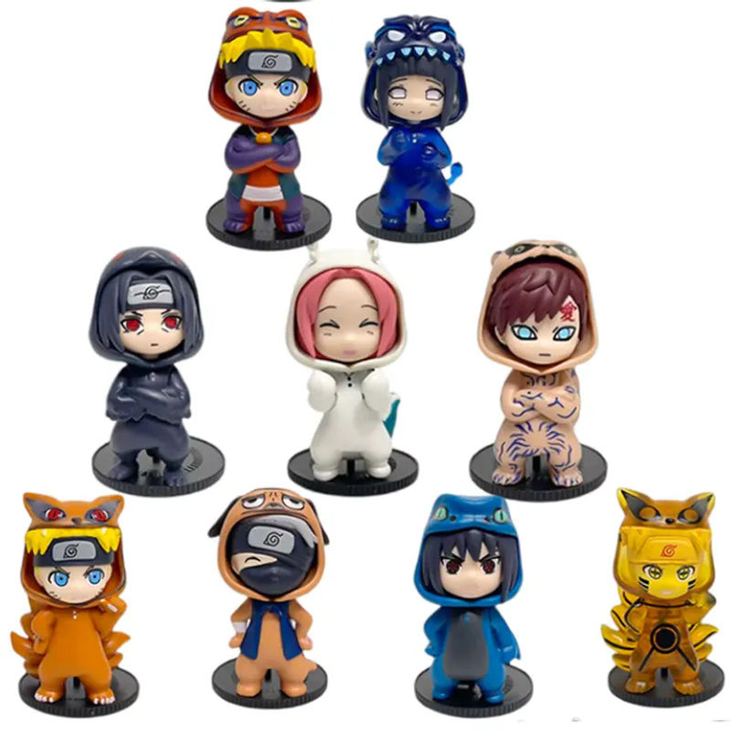 Bandai Naruto Anime Blind Box Actionfiguren Serie Sasuke und Kakashi in mehrfarbig aus Kunststoff zur Dekoration - Bild 5