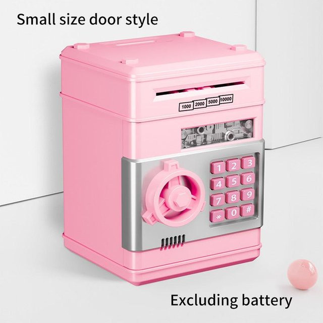 Yiran Furniture Geldautomat, Spardose, mit Schlüsselschloss und Passwortzähler - Bild 1