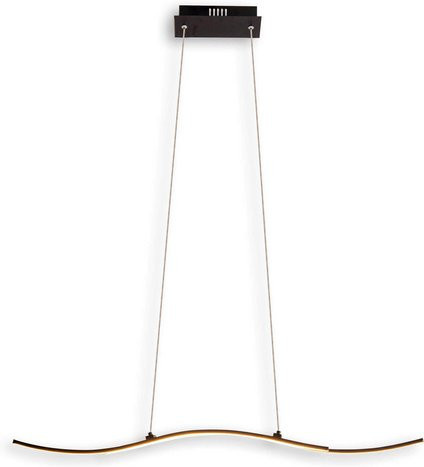 Näve LED-Pendelleuchte ONDA in Schwarz, B/T/H: 8,5 x 6,5 x 96 cm - Bild 1
