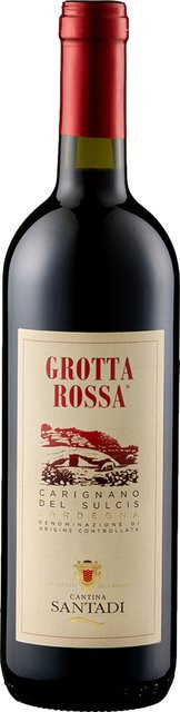 Cantina di Santadi Carignano Grotta Rossa Rotwein, Carignano, Sardinien, 2023, trocken, 13,5 %, 0,75 l - Bild 1