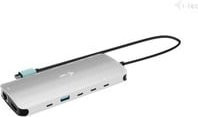 i-tec USB-C Metal Nano 3x Display Dockingstation in Silber mit HDMI, USB-A und 3,5 mm Klinke - Bild 1