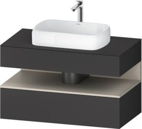 Duravit Waschtischunterschrank Qatego, B/T/H: 100 x 55 x 60 cm - Bild 1
