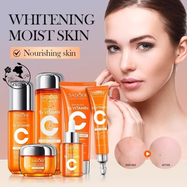 SADOER Vitamin C Essenz-Creme, Gesichtspflege, Unisex - Bild 1