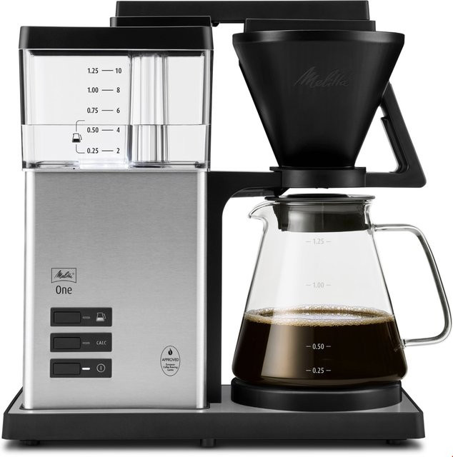 Melitta One 1031-01 Filter-Kaffeemaschine in Silber - Bild 1
