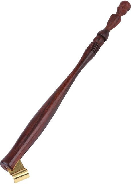 Shoemst Englische Kalligraphie Dip Pen mit Holzschaft und abnehmbarem Metallflansch in Schwarz und Braun - Bild 1