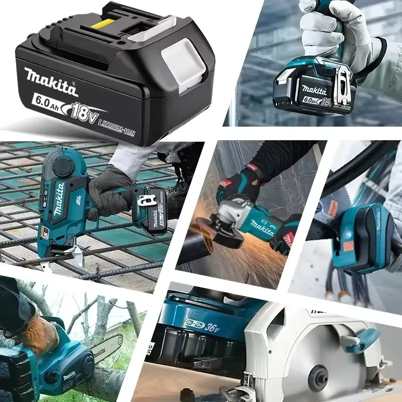 Makita Ersatz Lithium-Ionen-Batterie 18V 5.0Ah Schwarz für Elektrowerkzeuge - Bild 3