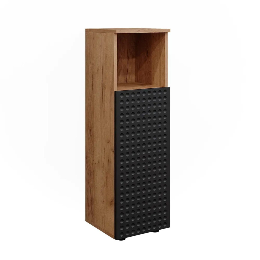 Vicco Midischrank Irma Badezimmer Eiche Anthrazit B/T/H: 30 x 30 x 95 cm - Bild 3