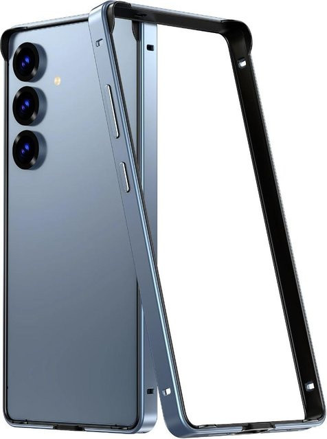 Schutzhülle aus Aluminium-Metallrahmen für Samsung Galaxy S26 S25 S24 Ultra Plus in Blau mit Wärmeableitung und leichtem Design - Bild 1