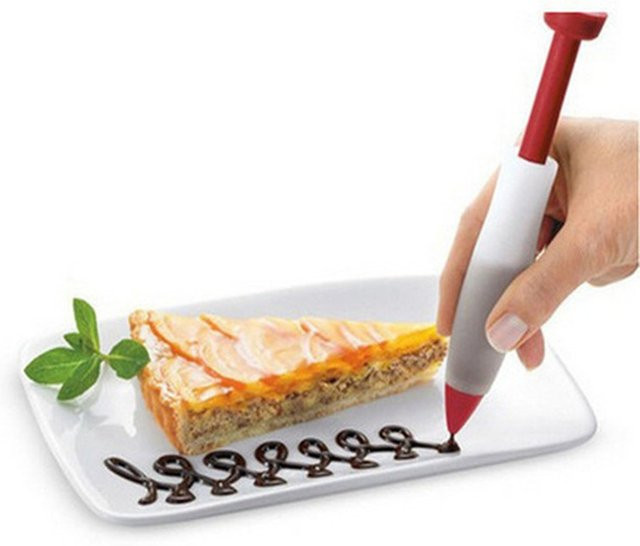 Silikon Spritzbeutel von ghgtoughgirl zum Dekorieren von Kuchen und Gebäck mit Schokolade oder Creme - Bild 1
