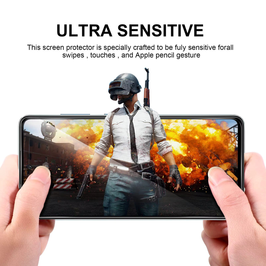 Samsung Displayschutzfolie aus gehärtetem Glas für Galaxy A52s 5G, transparent - Bild 4