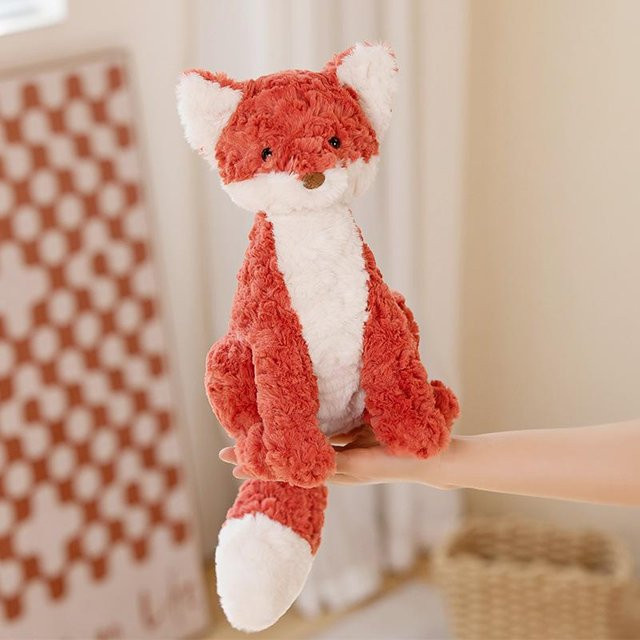 Fuchs-Puppe, Plüschtier, Stoffpuppe, 40cm - Bild 1