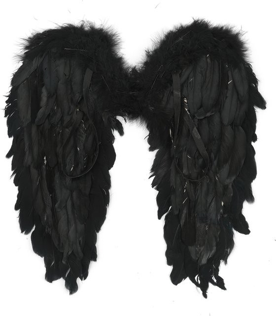 iEFiEL Engel Teufel Flügel, Weiß Schwarz, Zubehör - Bild 1
