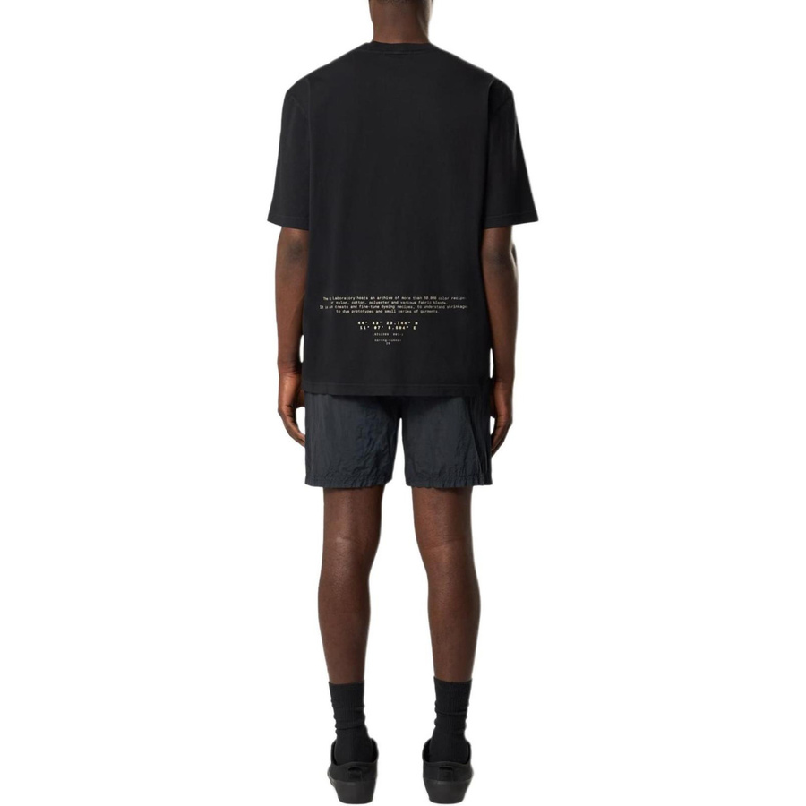 Stone Island Kurzarm T-Shirt, Buchstaben Druck, Unisex - Bild 3