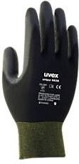 Montagehandschuhe uvex unipur 6639 in Schwarz-Gelb, Polyamid mit PU-Beschichtung, Größe 11, 10 Paar - Bild 1