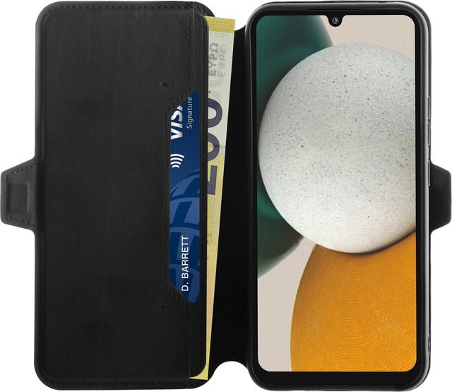 Vivanco Pure Wallet Buchklapptasche für Galaxy A34 5G in Schwarz - Bild 1