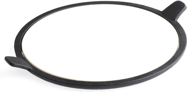 Tepro Pizzastein aus Cordierit in Schwarz und Beige - Bild 1