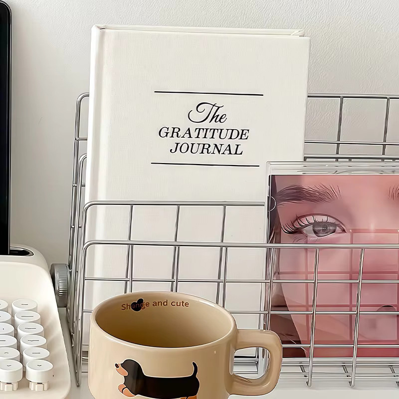 Dankbarkeits-Notizbuch mit Hardcover und 200 Blatt linierten Seiten in Weiß - Bild 2