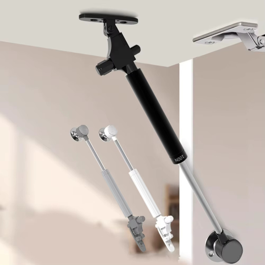 VIBRATITE Gasdruckfeder für Schranktüren in Schwarz, verdickte 6 mm Reisestange als pneumatische Türunterstützung für Küchenschränke - Bild 2