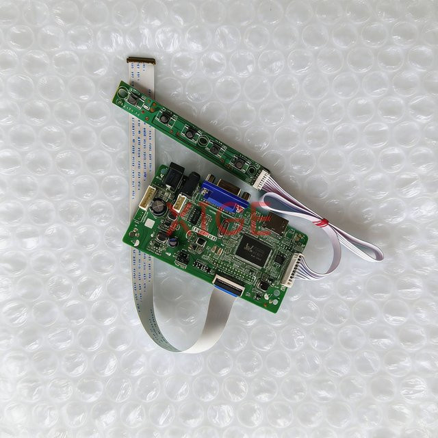 Matrix Controller Drive Board Kit für Laptop Display B133XTN03 B133XTN01 B133XTN02 M133NWN1 mit VGA und HDMI, 30Pin EDP, Auflösung 1366x768, Farbe: Grün - Bild 1