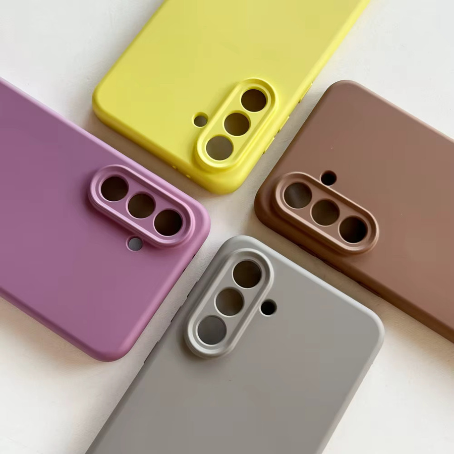 Original Matte Silikon Handyhülle mit MagSafe Magnet für Samsung S26 S25 S24 A56 A16 Plus Ultra kompatibel mit kabellosem Laden - Bild 2