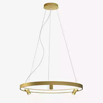 Panzeri Arena LED Pendelleuchte in Messing/Gold - Bild 1