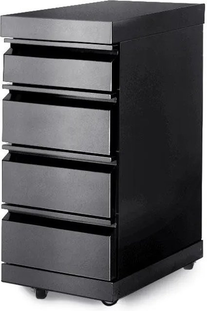 MyOutdoorKitchen Schubladenmodul Black Collection in Schwarz-Anthrazit matt aus Edelstahl - Bild 1