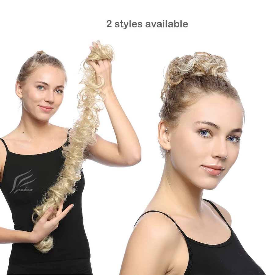 Jeedou Haarverlängerung Chignon, synthetisch, Damen - Bild 2