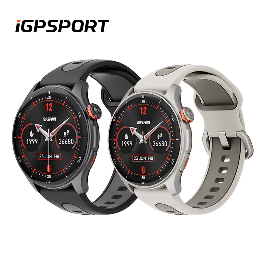IGPSPORT Smartwatch, GPS, Schwarz, Silikon - Bild 2