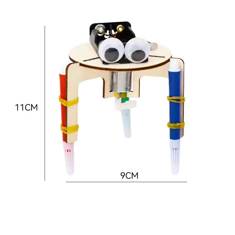 Meade DIY Graffiti Roboter, Modell Montage Kit, Bunt / Mehrfarbig - Bild 1