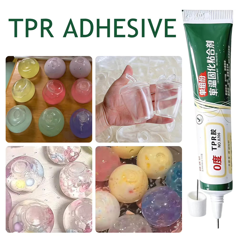 20 ml TPR-Kleber für Squishies und Stressballs, transparenter Reparaturklebstoff für DIY-Handwerksprojekte - Bild 2