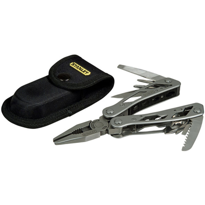 Stanley 12-in-1 Multitool aus Edelstahl in Silber inklusive Gürteltasche - Bild 3