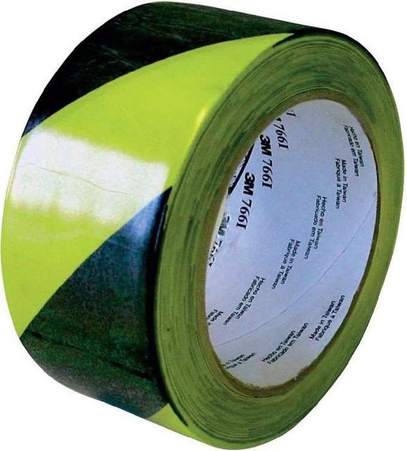 3M PVC-Markierungsklebeband 766i Schwarz Gelb Breite: 50 mm, Länge: 33 m - Bild 1