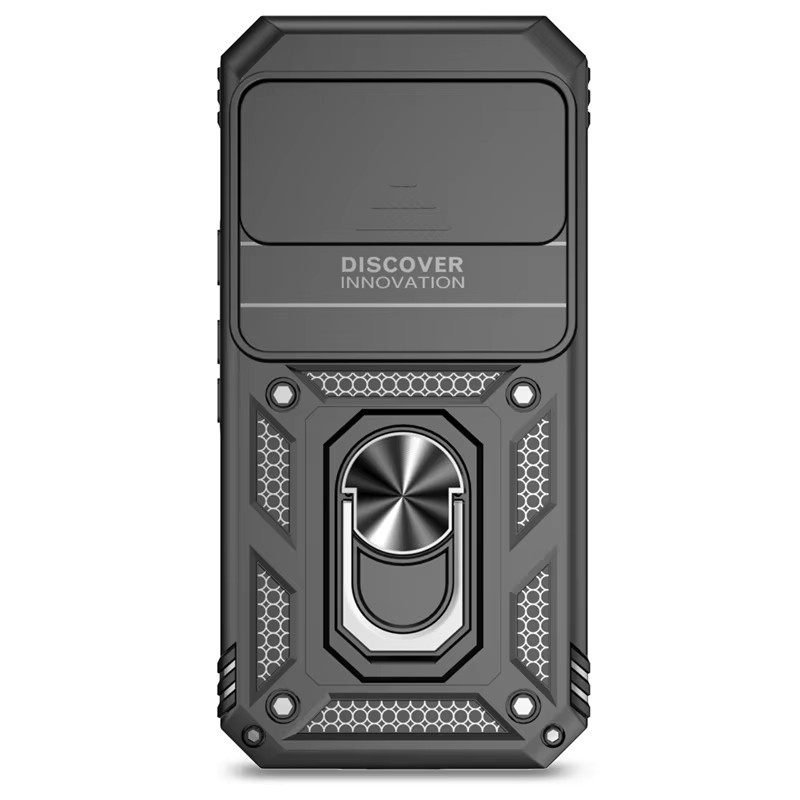 Magnetische Ring-Schutzhülle mit Objektivschutz für Google Pixel 9 10 Pro XL 9A 5G 8 Pro 7 7A 8A in Schwarz und Grün - Bild 3