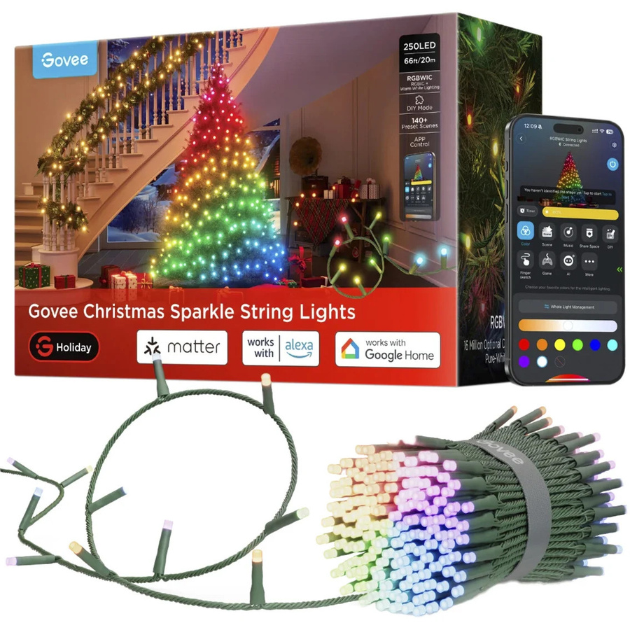 Christmas Sparkle Lichterkette - Bild 1