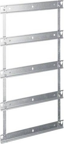Hager VZ555N Volta UPV Traggerüst für 5reihige Verteilerschränke in Silber - Bild 1