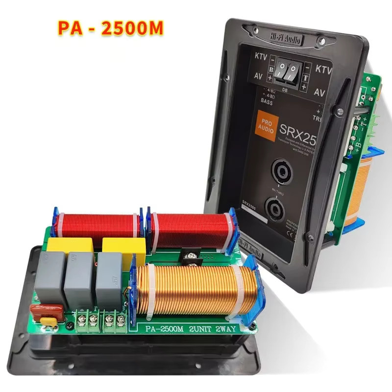 PXSW 800 W 2-Wege Hifi Frequenzweiche für Lautsprecher DIY mit Höhen- und Bassfilter - Bild 4