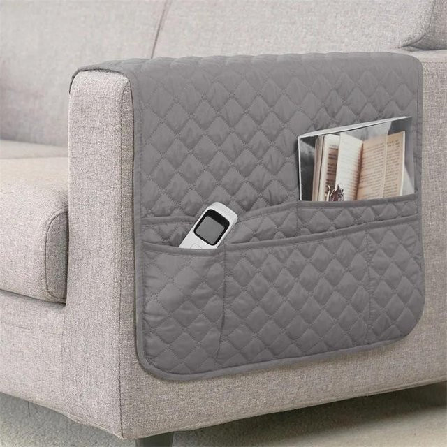 Yiran Furniture Armlehnenbezug für Sofa und Sessel mit Aufbewahrungstasche, abnehmbar und rutschfest, Breite: 50 cm, Länge: 90 cm - Bild 1
