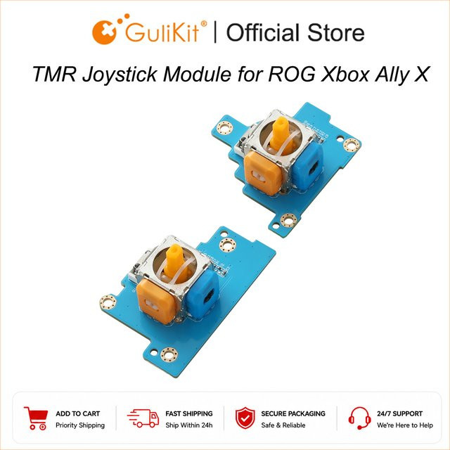 GuliKit TMR Elektromagnetisches Joystick-Modul als Anti-Drift-Ersatz für ROG Ally X und Xbox Spielkonsolen - Bild 1