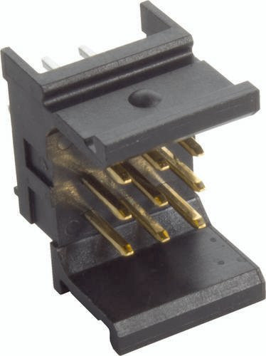 HARTING Messerleiste 02539091102 aus Messing in Schwarz - Bild 1