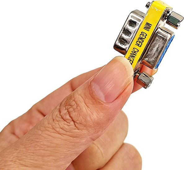 CNMAWAY 20 Stück Gender Changer Set mit DB9 und DB15 VGA 15-Pin Anschlussbuchse Konverter-Stecker für Computerzubehör - Bild 1