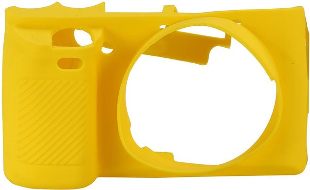 Sony Silikon-Schutzhülle Kameratasche mit Easy-Access-Design für A6000 in Gelb - Bild 1