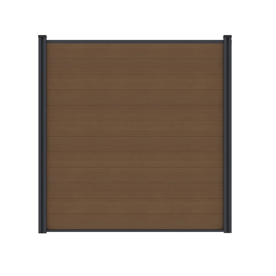 T&J Ideenwelt WPC-Steckzaunset Max Coextrudiert Teak, B/H: 172 x 175 cm - Bild 2