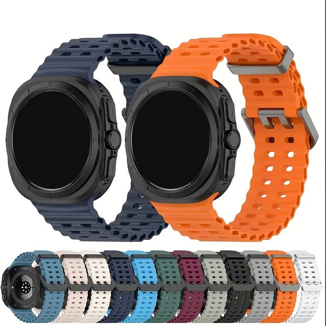 NEY Uhrenarmband Silikon, Ozeanarmband, Unisex - Bild 1