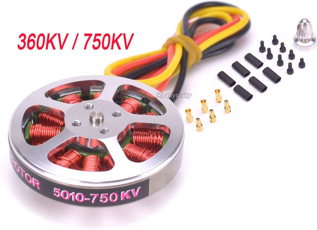 Readytosky Bürstenlose Motoren, 5010 360KV / 750KV, Metall - Bild 1