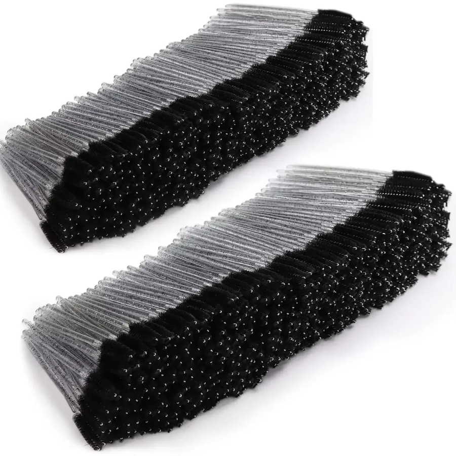 CNKESS Spoolies Wimpernbürsten, Schwarz, Unisex - Bild 1