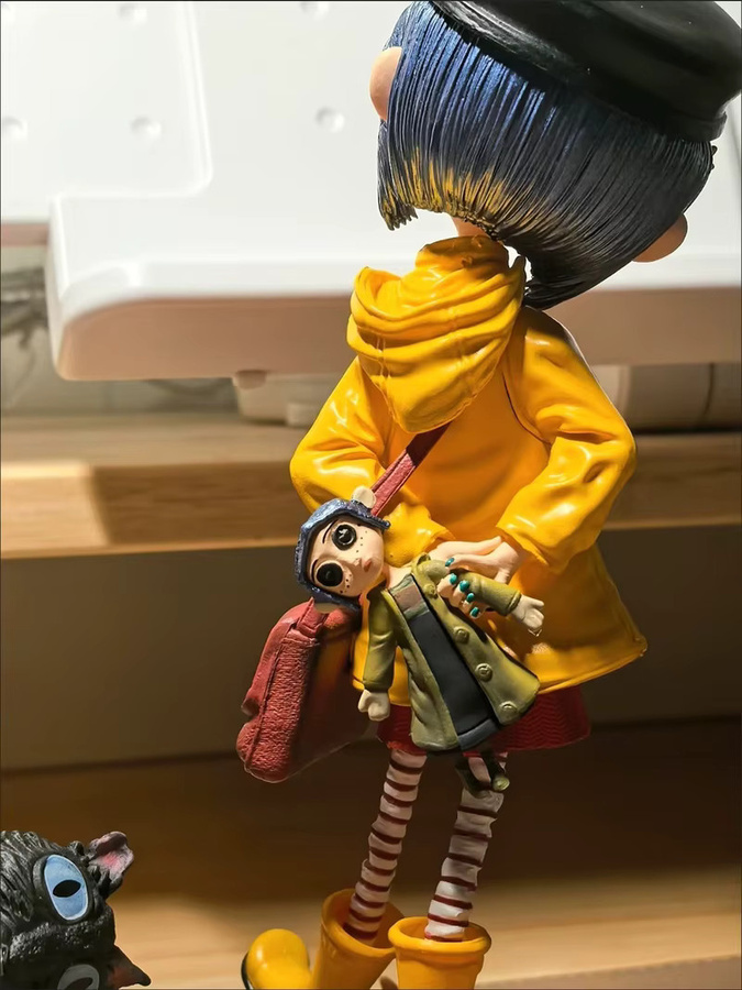 Bandai Coraline Actionfigur, Gelb, Weiß, Kunststoff - Bild 2